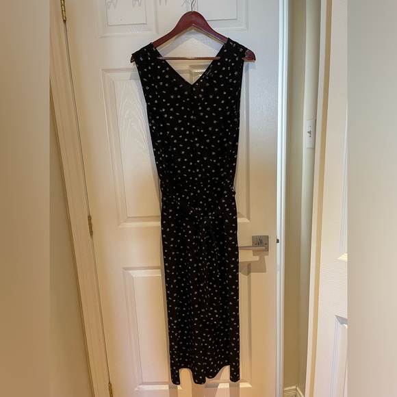 RW & Co Floral Jumpsuit with Sash - Picture 1 of 4